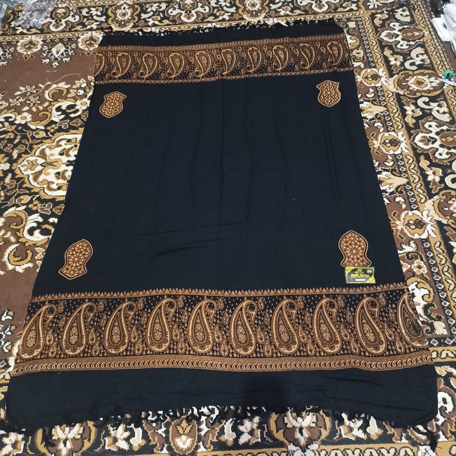 SORBAN MOTIF KASHMIRI SORBAN TEROMPAH YAMAM SORBAN HABIB sorban polos sorban arab sorban haji Batik Kain Syal sorban  kashmiri sorban  premium mewah sorban  gus iqdam