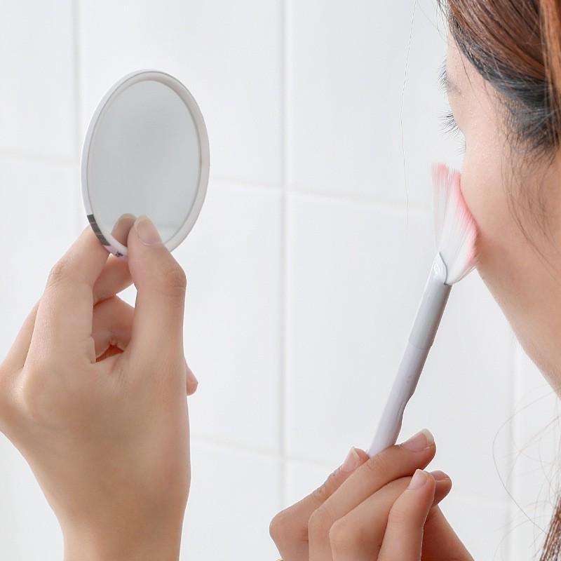 Gương tròn bỏ túi mini - Gương mini dễ thương trang điểm Hàn Quốc Gương Mini cho chị em 5
