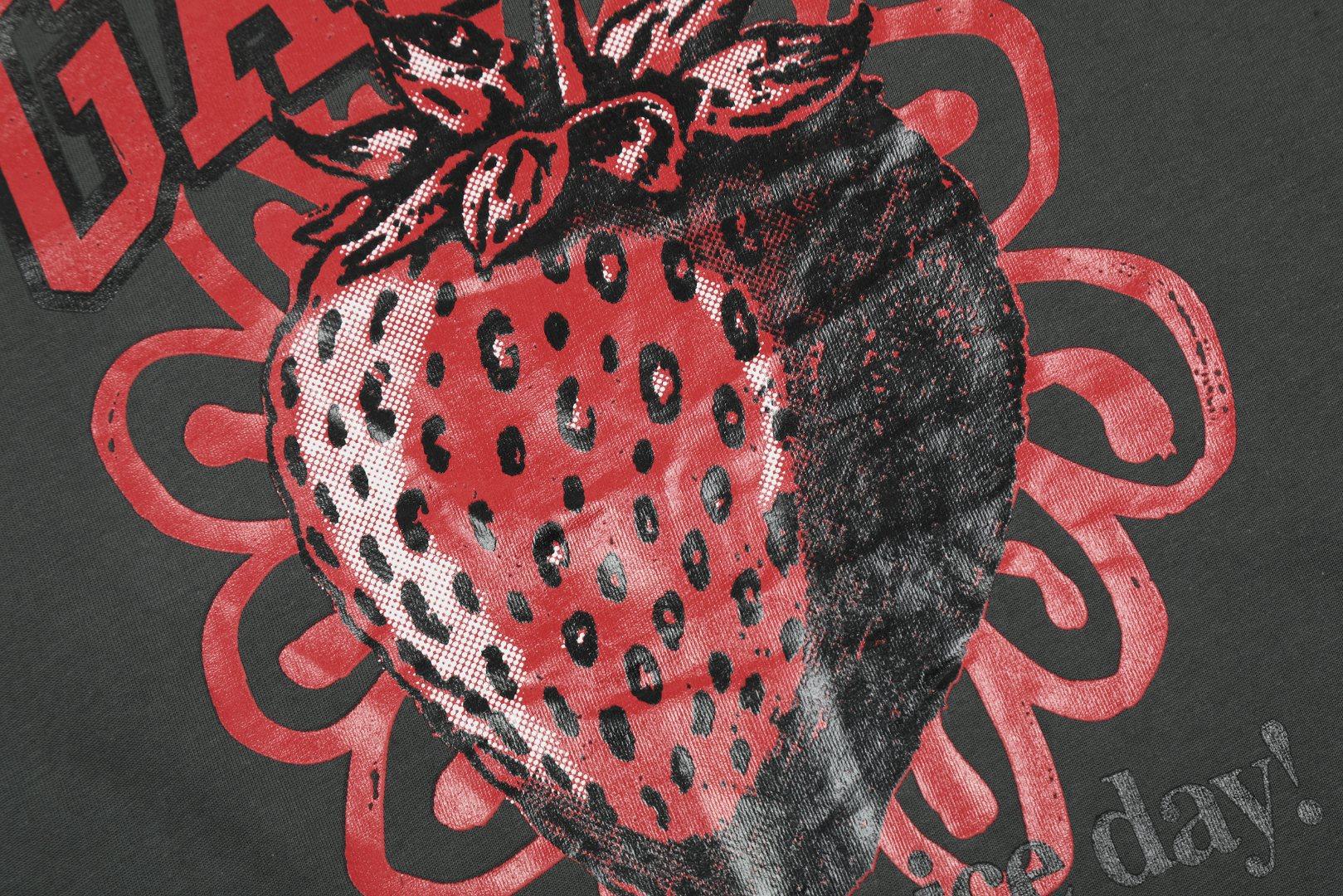 Heniii-Kaos oblong lengan pendek pria motif unicorn baru yang trendi untuk musim panas, leher bulat kasual Distro Baju