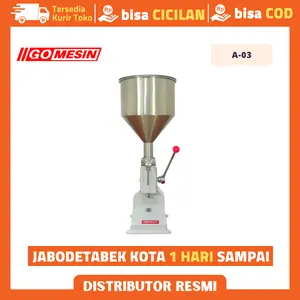 GETRA A 03 MESIN LIQUID FILLER PORTABLE MANUAL ORIGINAL GARANSI