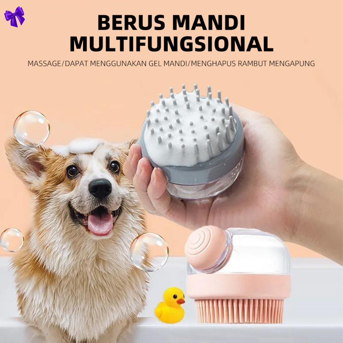 Pembersih Sikat Sabun Mandi Otomatis untuk Hewan Peliharaan, Lembut untuk Kucing & Anjing, Penghilang Bau, Perawatan Bulu, Antilekat, Higienis - 80ml Pembersih Sikat Sabun Mandi Otomatis untuk Hewan Peliharaan, Lembut untuk Kucing & Anjing, Penghilang Bau, Perawatan Bulu, Antilekat, Higienis - 80ml