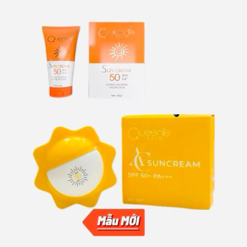 Kem Chống Nắng Queenie Skin mẫu mới Skincare Sunscreen