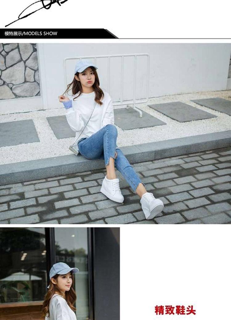 Product Introduction of Giày Trắng, Giày Nữ Chiều Cao Ẩn, 7cm, Giày Thường Ngày Giày Đế Bằng Giày Một Lớp, Ren Mùa Hè Khoét Lỗ, Giày Một Lớp, Hàng Mới Về 2024 1
