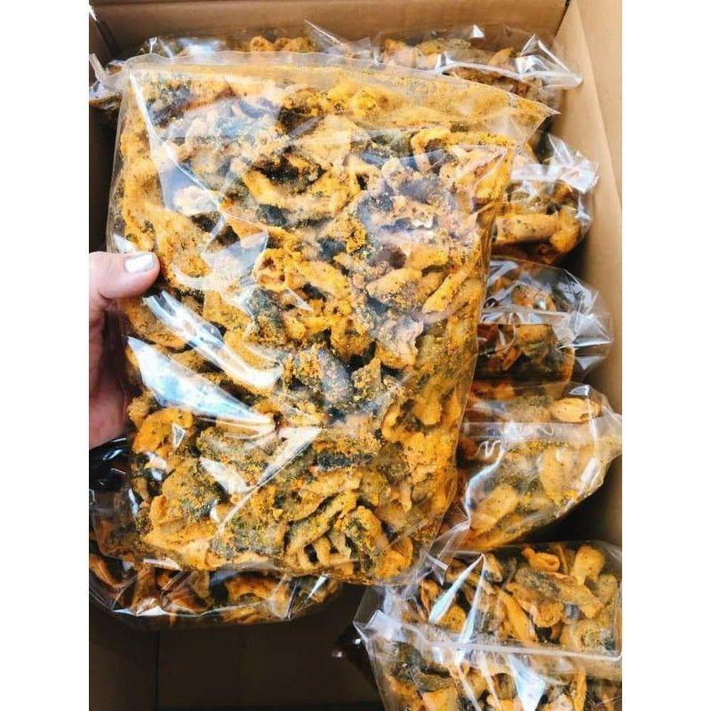 1kg Da Cá Lắc Trứng Muối Siêu Ngon Snack Ăn Vặt - Thực Phẩm - Food, Thức Ăn