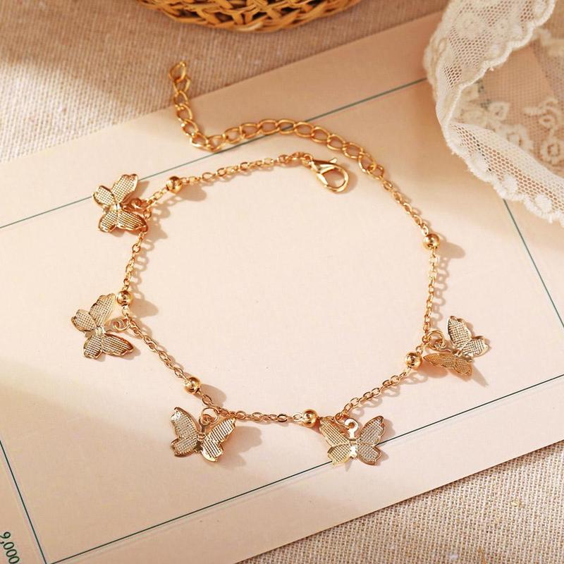 Product Introduction of Lắc Chân Kéo Loại, Phong Cách Hàn Quốc, Thép Không Phai Màu, Thời Trang, Cá Tính, Đơn Giản, Mới 2024, Quà Tặng, D6D6 29