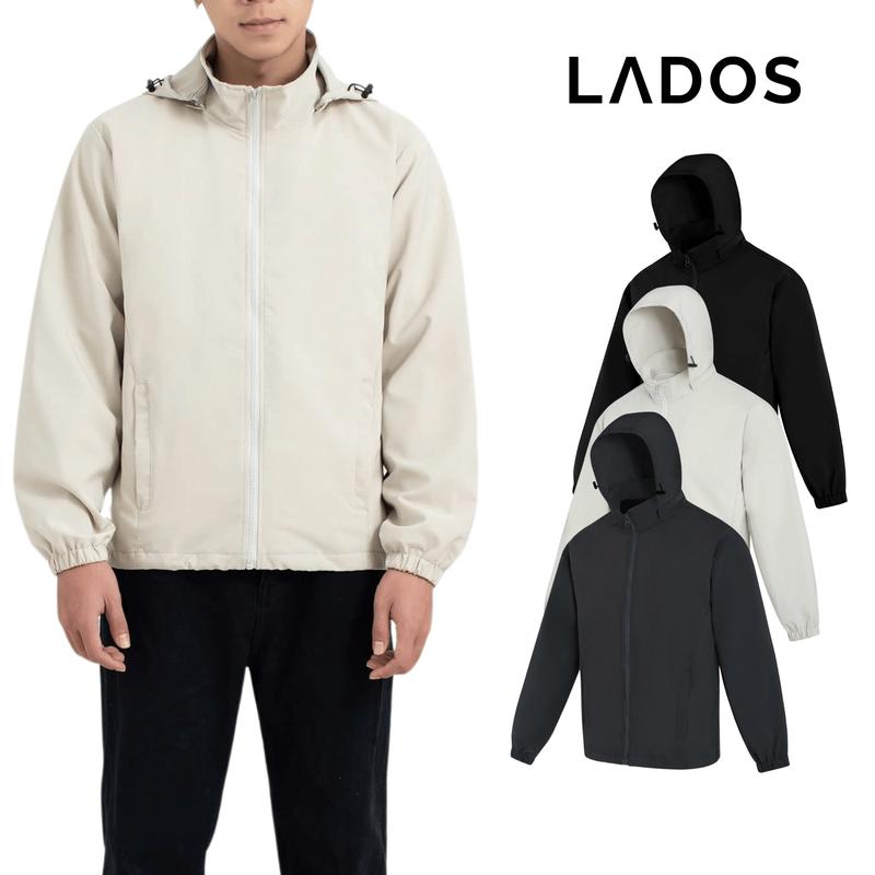 Áo Khoác dù Nam Cao Cấp LADOS - 2120 Có Mũ 2 Lớp, Chống Nắng ,Chống Gió, Kháng Bụi Tốt