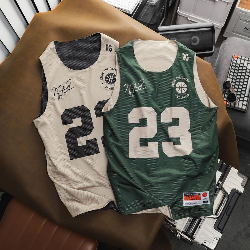 Áo tanktop 2 mặt nam nữ oversize Achang, áo ba lỗ thoáng mát