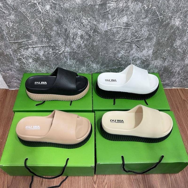 [ 2 ] Dép Nâng Đế Nhẹ Êm Và Bền DéP Đế Bằng Quai Ngang Dép Lê