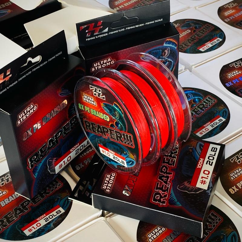 Dây Câu Cá HL Chuyên Câu Lure Chiều Dài 100m Không Phai Màu Chuyên Câu Lóc Bông, Lóc Đen, Chẽm