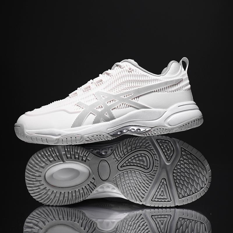 Couple Professional Actual Combat Tennis Shoes Anti-slip Wear-resistant Badminton Shoes Lightweight Breathable Outdoor training sports shoes 3