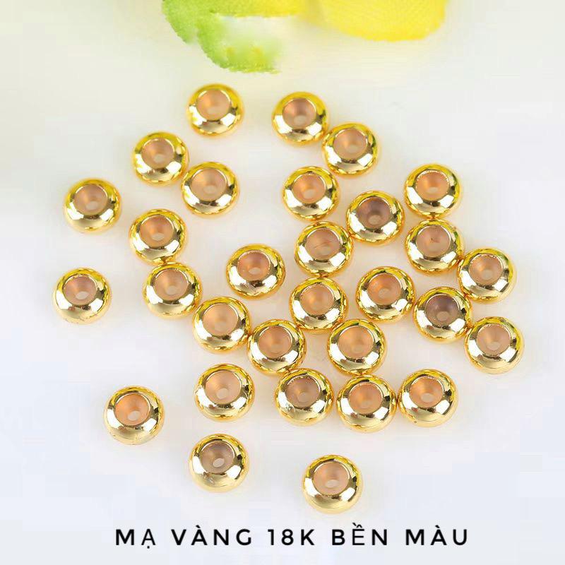 1 cặp chặn vàng có đệm cao su bên trong chặn giữ vòng siêu xinh - KL234 1