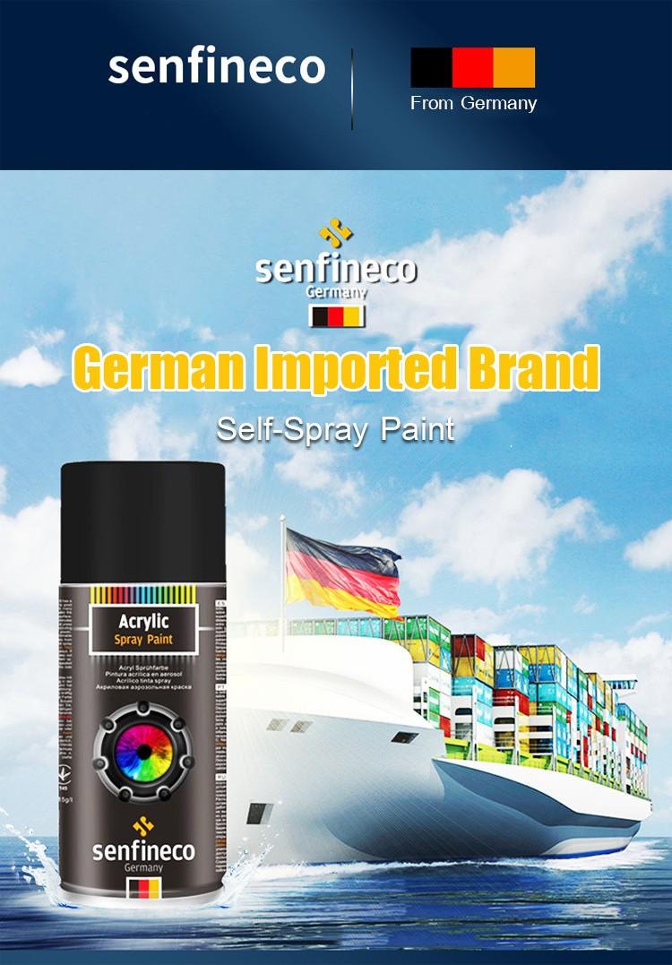 Handheld Automotive Touchup Pen with German Selfspray Paint Black and White Rustproof Chrome Coating