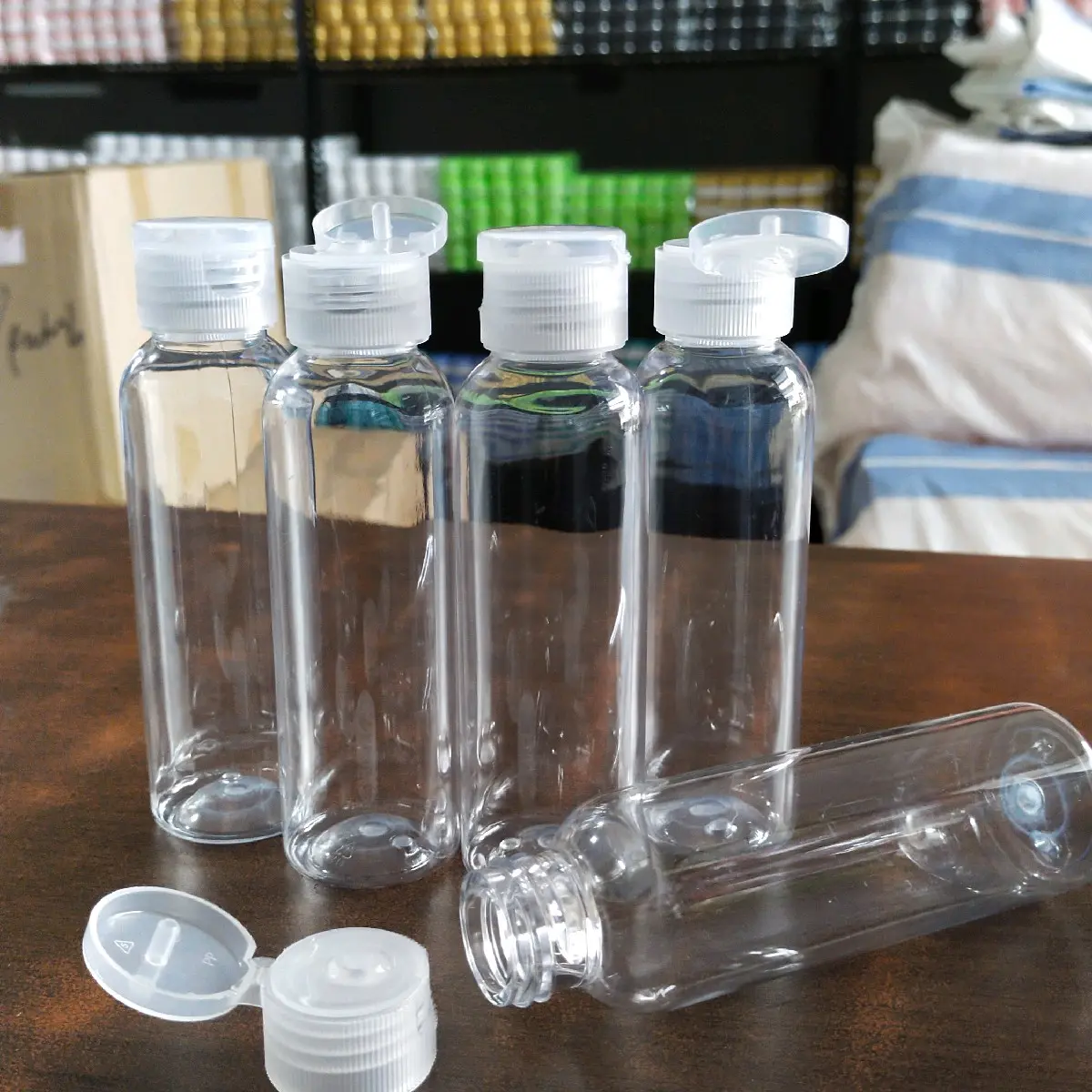 [30 Pcs] Botol Bening 100ml Tutup Pliftop Pet