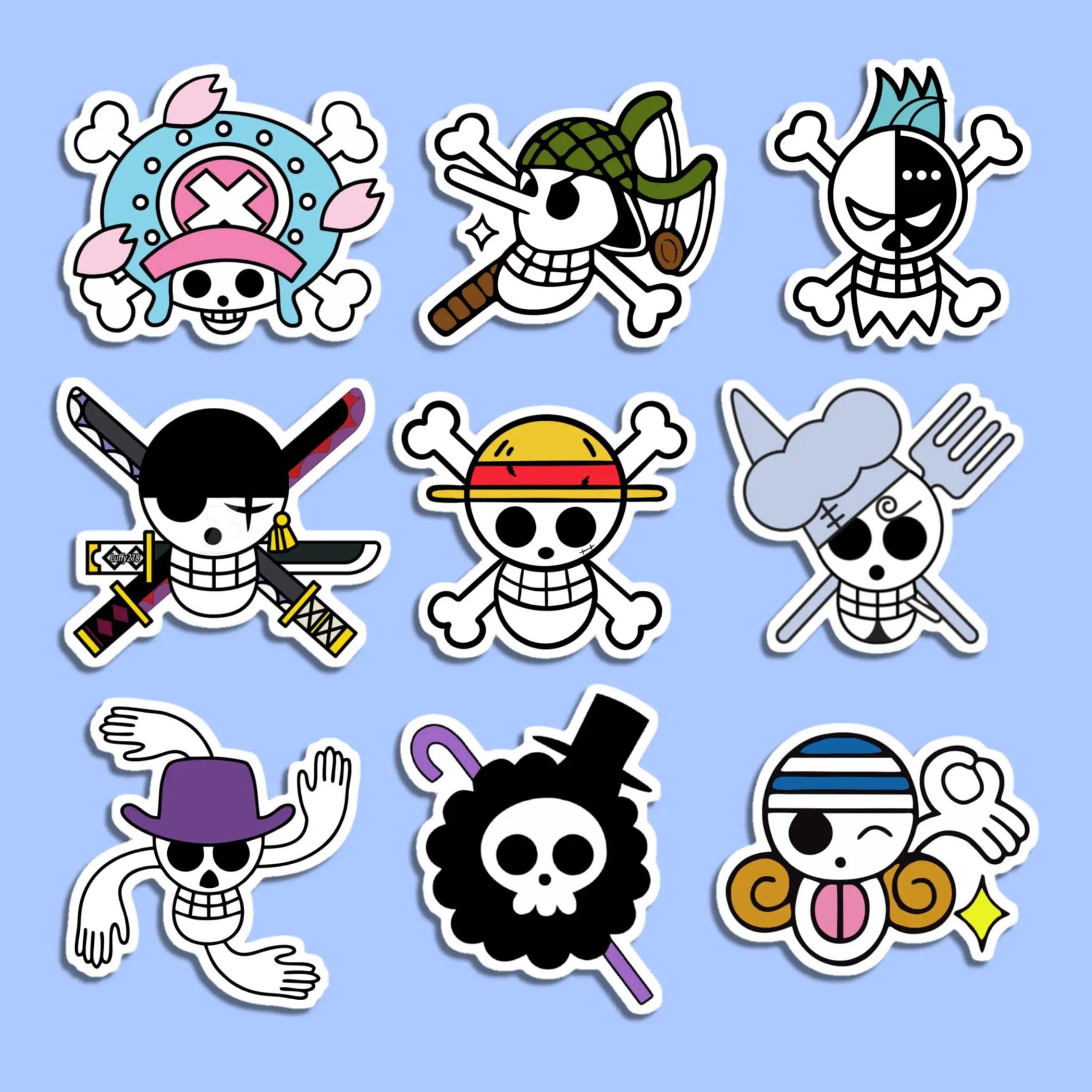 Sticker Anime One Piece