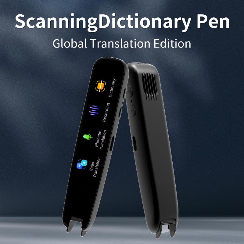 A3X Multilingual Scan Translator Pen 12 Offline 112 Online Languages OCR EN/DE/FR/JA/KR/Cantonese 2.23 "Portable 3 Colors ABS Android/Li-ion Translation Pen 0