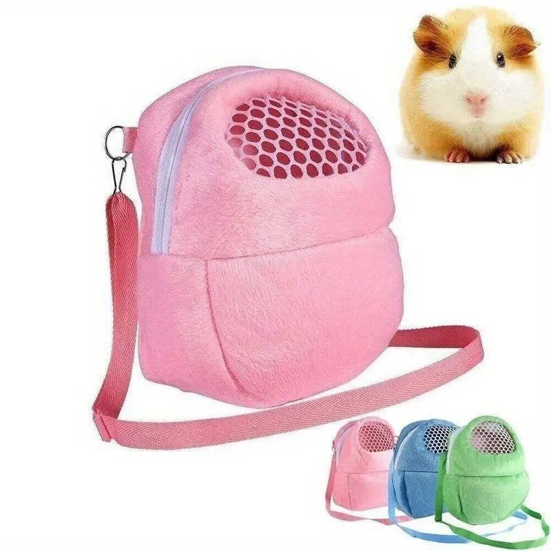 NEW Small Pet Carrier Rabbit Cage Hamster Chinchilla Travel Warm Bags Guinea Pig Carry Pouch Bag Breathable Sleeping Bag