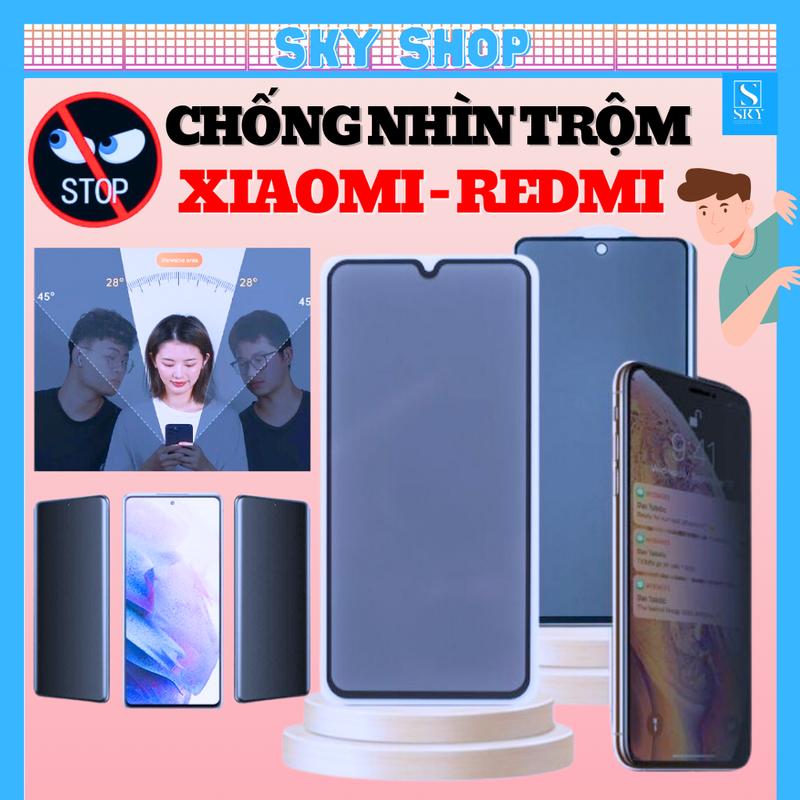 Kính cường lực chống nhìn trộm dành cho Xiaomi Redmi Note 13 12 Pro 12s 11 11s 11 10s 10 Pro 9s 9 Pro Redmi 10C 12C 13C 14C 10 10A A1 10X 9 9A 9C 9T 8 7 K40 K50 K60 13x Gaming 12T 13T 13x Pro 11T Pro Mi 11 Lite Ne Poco X3 Nfc C40 F4 F3 M5 M5s M4 M3 X4 GT