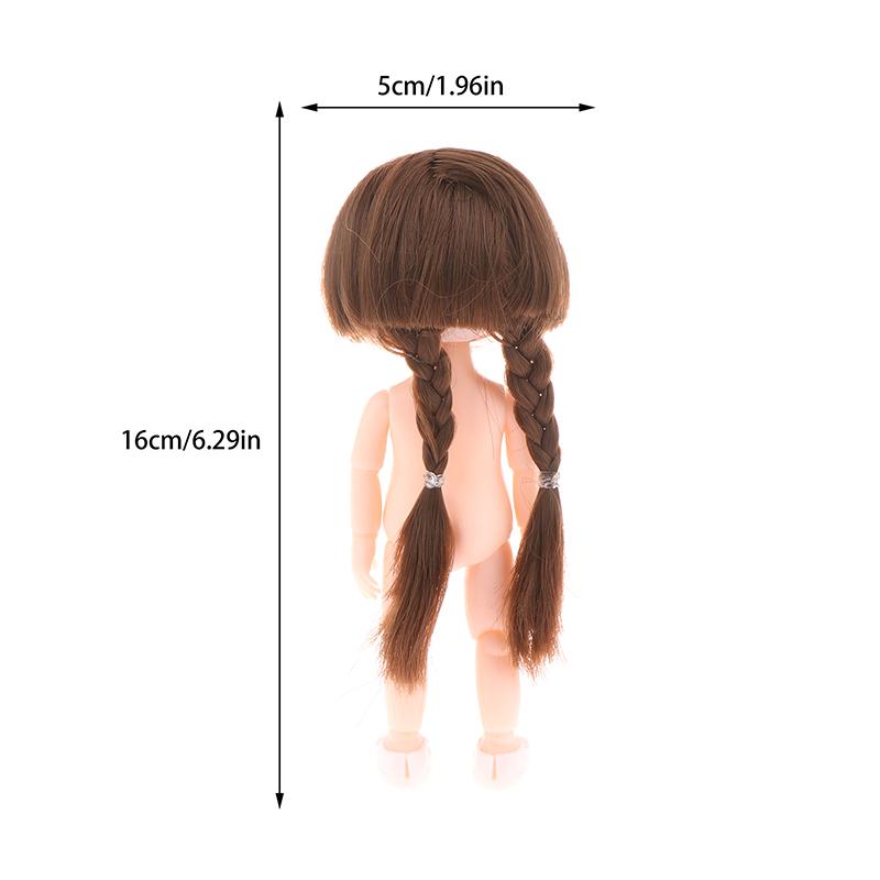 Búp Bê 16cm, Có Biểu Cảm Khác Nhau, Dễ Thương, Búp Bê BJD 1 / 8, 13 Khớp Có Thể Di Chuyển, Đồ Chơi Bé Gái, 1 Chiếc 6