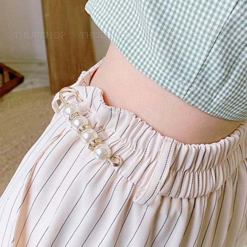Ghim Nơ Đính Đá Gài Quần Áo Váy Thời Trang, Gim Trang Trí Phụ Kiện Xinh PKN 4