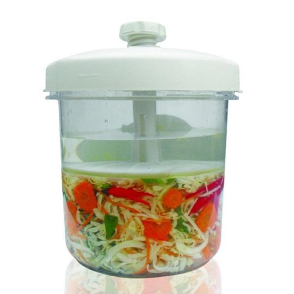 Hộp lọ làm Muối Dưa Cà dung tích 3L, 5L tiện lợi hàng Việt Nhật 2