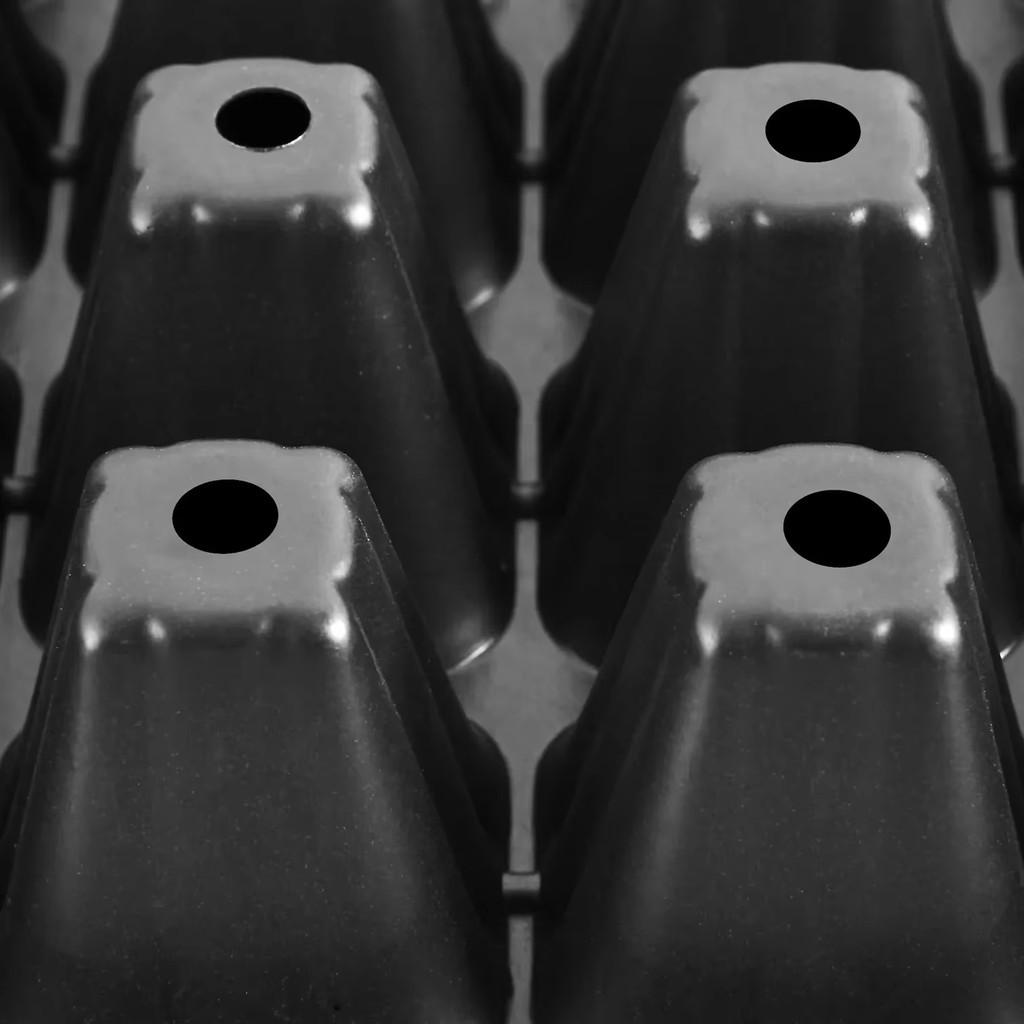 Tray Semai 50 105 128 Lubang 10-40pcs Potray 0.8mm Seedling Tray Dulang Benih Berkualitas Tinggi