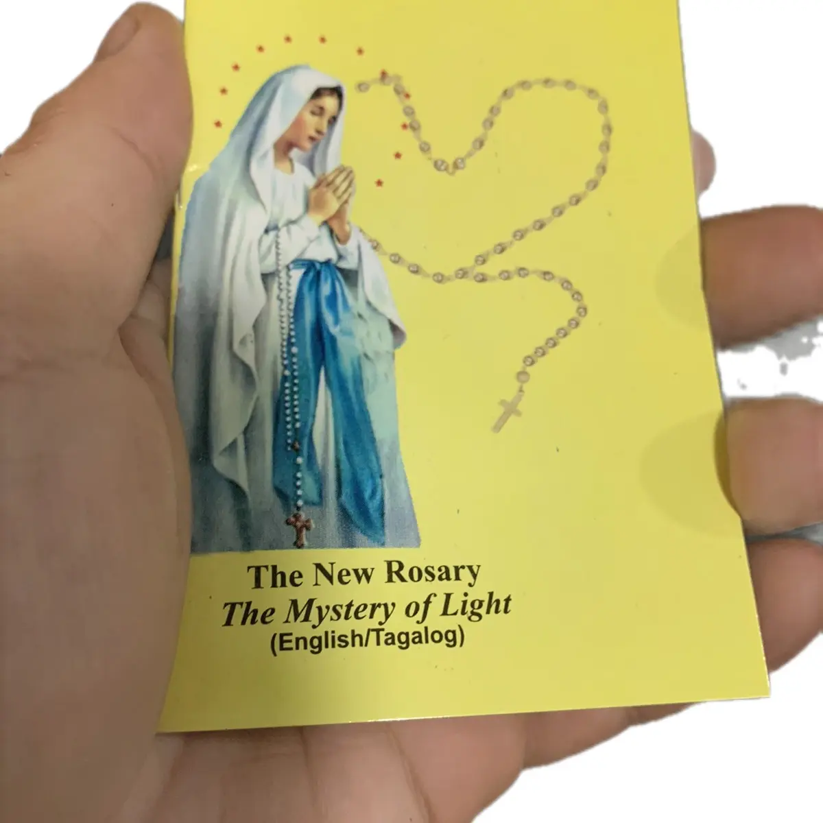 Rosary Guide Booklet - English/Tagalog Version