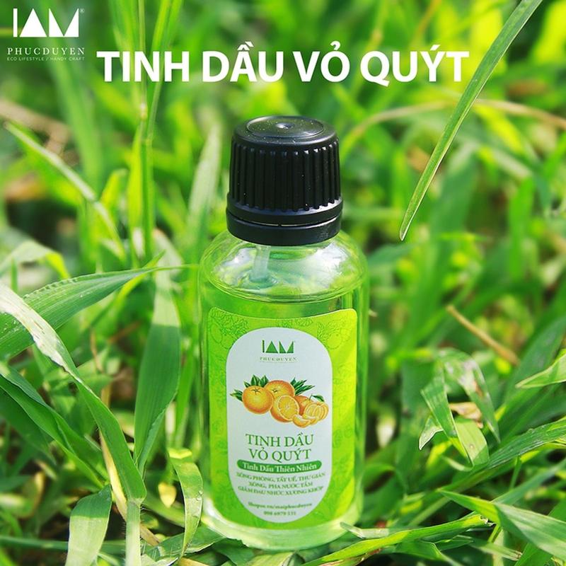 Product Introduction of Tinh dầu thiên nhiên xông phòng tẩy uế, xông người, giải cảm, pha nước tắm 30 ml 21