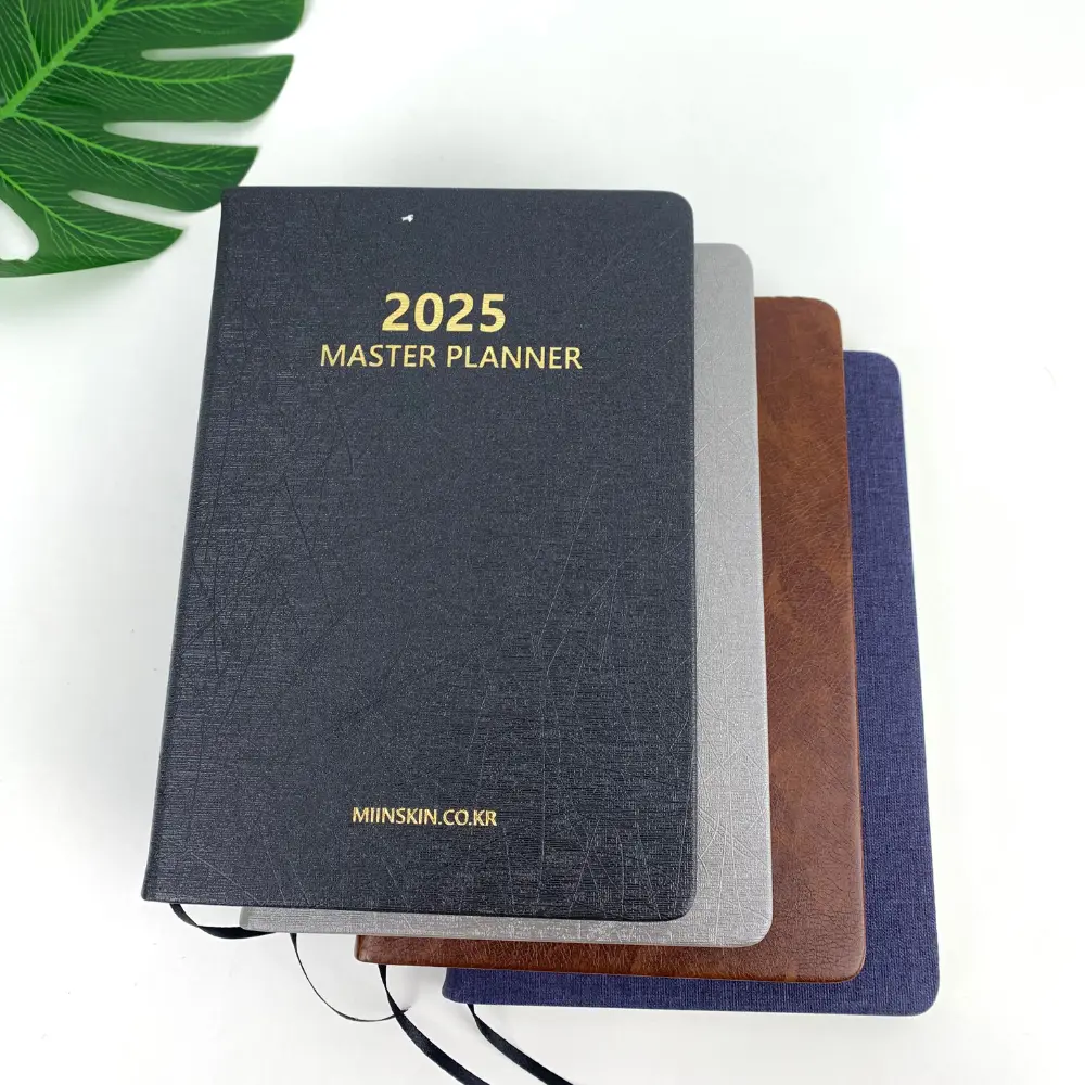 Sổ Miinskin Master Planner 2025 khổ A5, giúp bạn sắp xếp công việc tiện lợi, thông minh