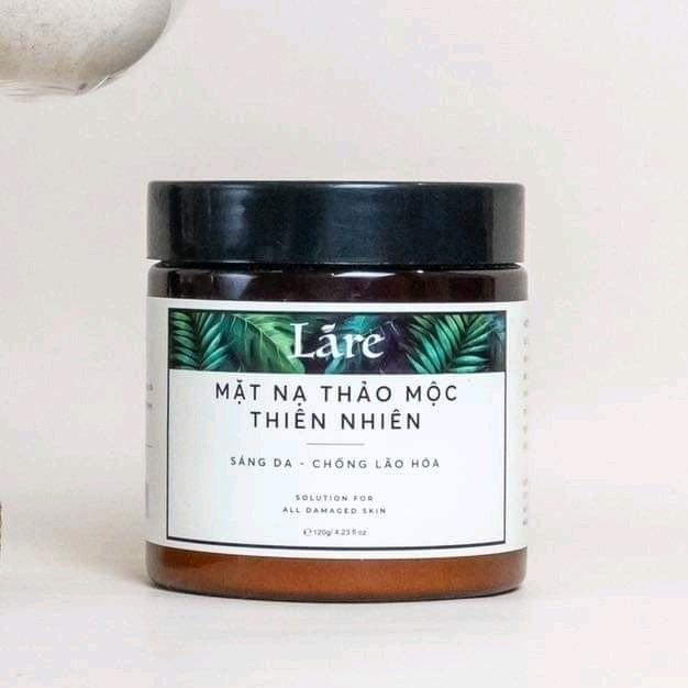 MẶT NẠ THẢO MỘC THIÊN NHIÊN THANH DƯỢC LÁRE FULL SIZE 120G 4