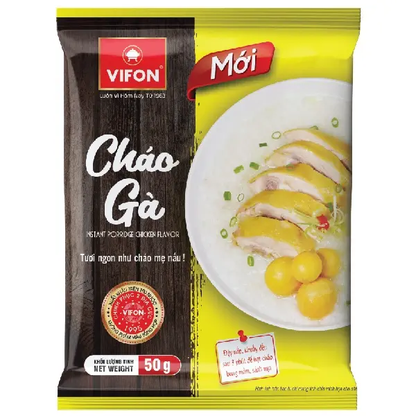 Thùng 50 Cháo Thịt Bằm/Gà/Cá VIFON (50gr / Gói) 2