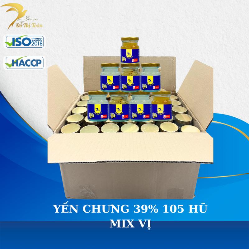 [DTT] 105 hũ 39% Yến chưng chọn vị - Yến sào Đỗ Thị Toán