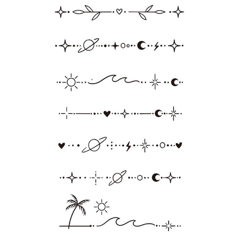 Product Introduction of Temporary Tattoo Stickers - Waterproof Metallic Floral Designs For 3-5 Day Wear 17