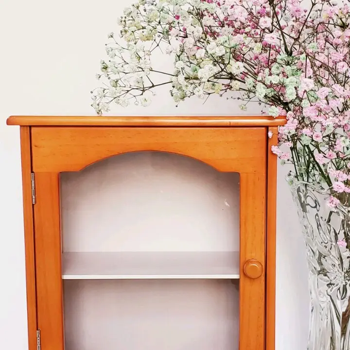 Tủ thuốc,tủ mỹ phẩm  gỗ cao su đẹp (nhơn hà)
