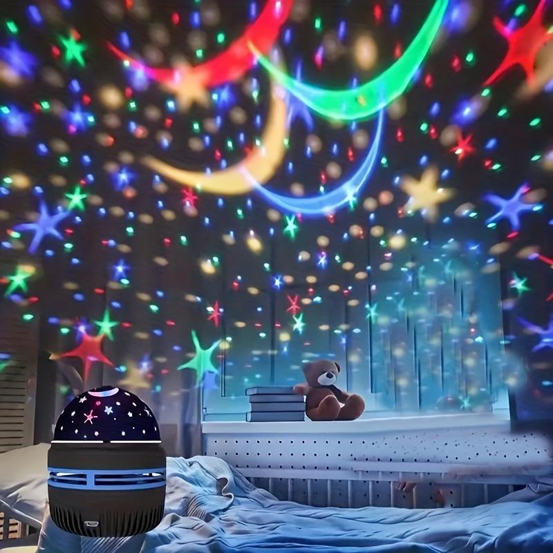 ไฟโปรเจคเตอร์ RGB, หมุนอัตโนมัติ, ไฟกลางคืนขนาดเล็ก LED, การชาร์จ USB, เหมาะสำหรับห้องนอนของครอบครัว, เสียงสเตอริโอ, และไฟปาร์ตี้, 1 ชิ้น แสงไดนามิก โคมไฟ  สลัก  ชื่อ ไฟ  ประดับ ไฟ  ผับ โคมไฟ  หมุน  ได้ lighting ไฟส่อง  ต้นไม้ หน้า  ไฟ โคมไฟ  ซิลิโคน 2