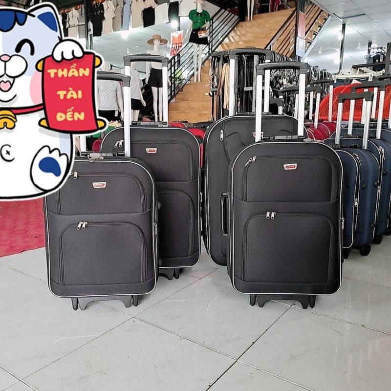 Vali vải du lịch size 18 20 22 24 bền bỉ sang trọng không bể vỡ nhẹ có thể mở rộng.