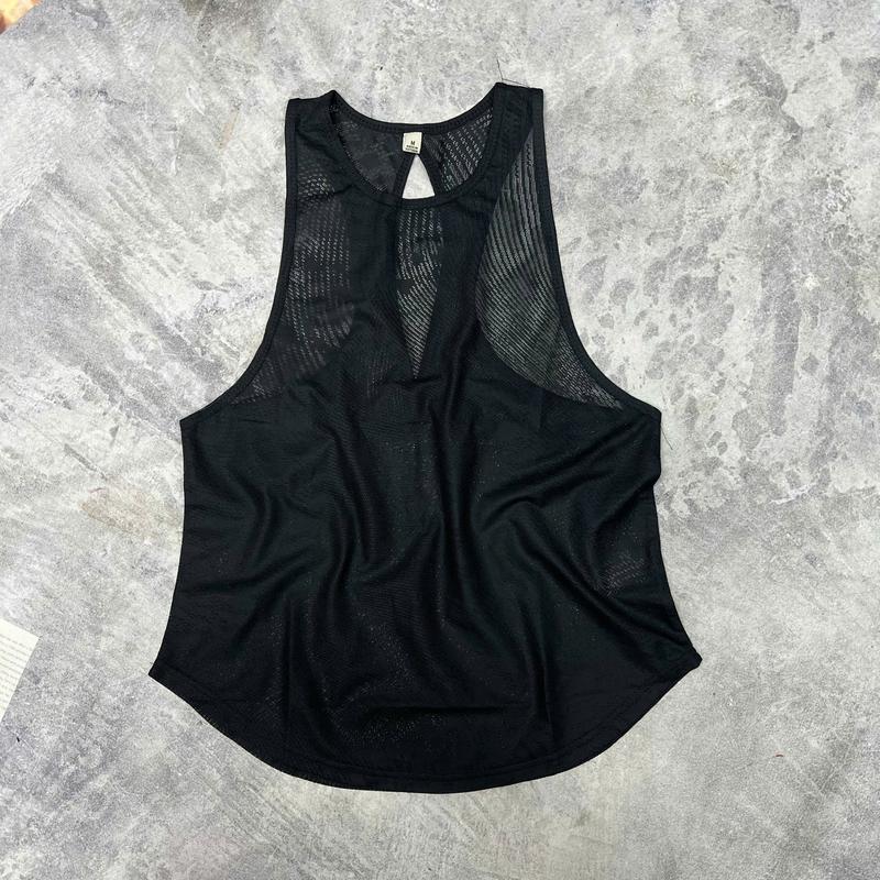 Áo Tanktop Lưới, Áo Khoác Ngoài Phối Bra Tập Gym Yoga Nữ H45191 6