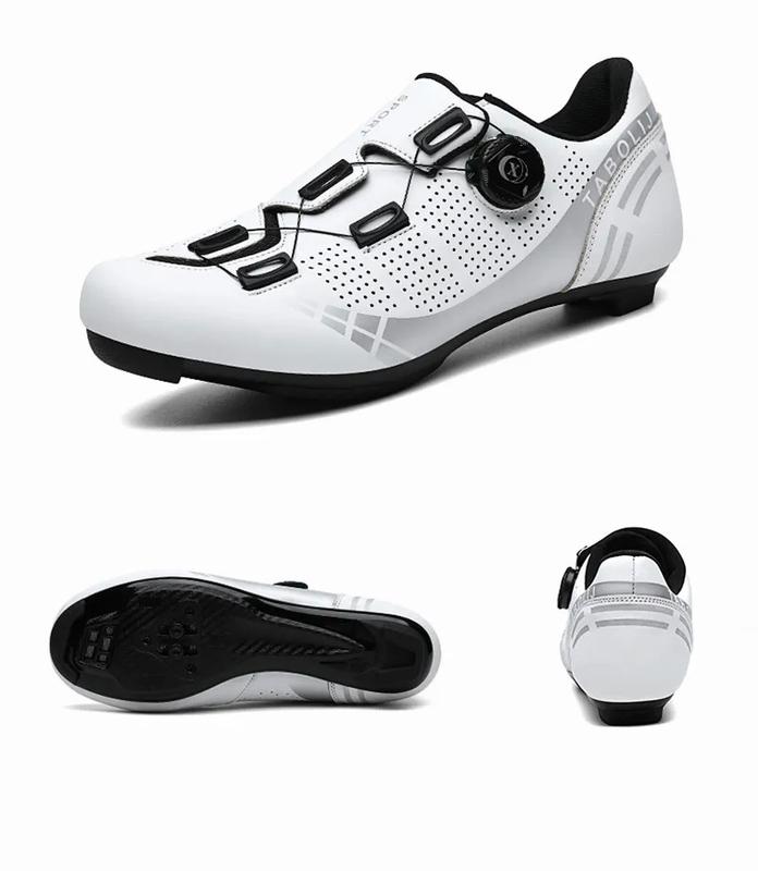 Product Introduction of 2024 Speed Cycling Shoes Men Sports Road Dirt Bike Sneakers Racing Women Bicycle Shoes Self-Locking Road Bicycle Sneakers Big Size 36-47 40
