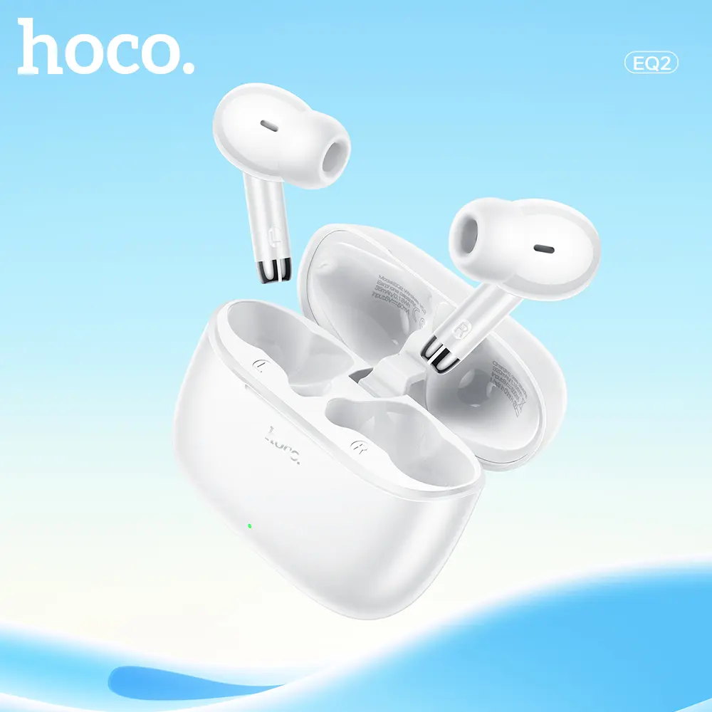 HOCO EQ2 True Wireless Bluetooth Earphones ANC Noise Reduction Bluetooth 5.3 Earbuds In-ear Headphones Wireless Earphones Choice