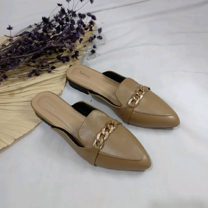 Kasual Sendal Wanita Tali Rante Shoes - 2