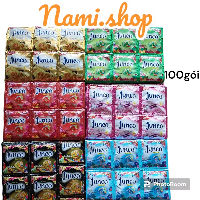 Combo 10 dây Xả vải Junco siêu rẻ chính hãng lưu hương Làm Sạch 0
