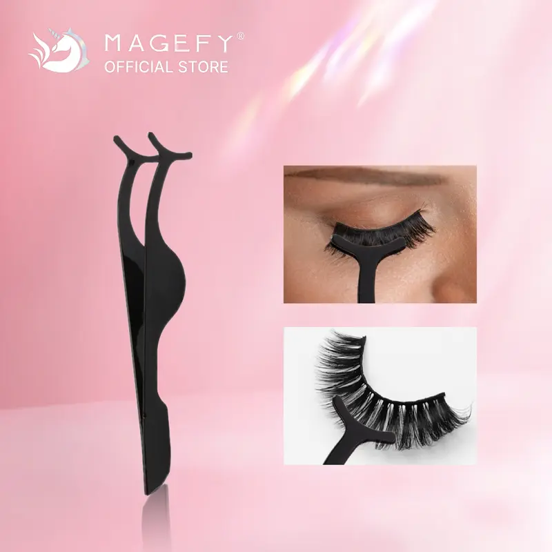MAGEFY Pinset Bulu Mata Hitam（MAG5485H） 0