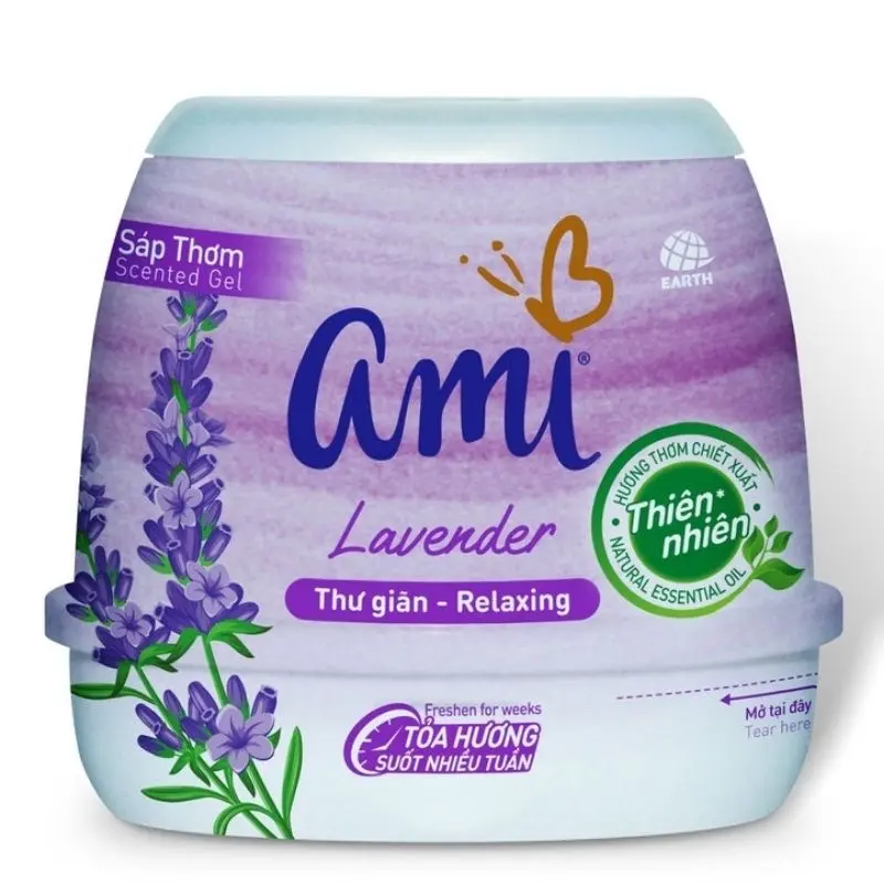 Sáp thơm Ami Hương hoa oải hương 200g