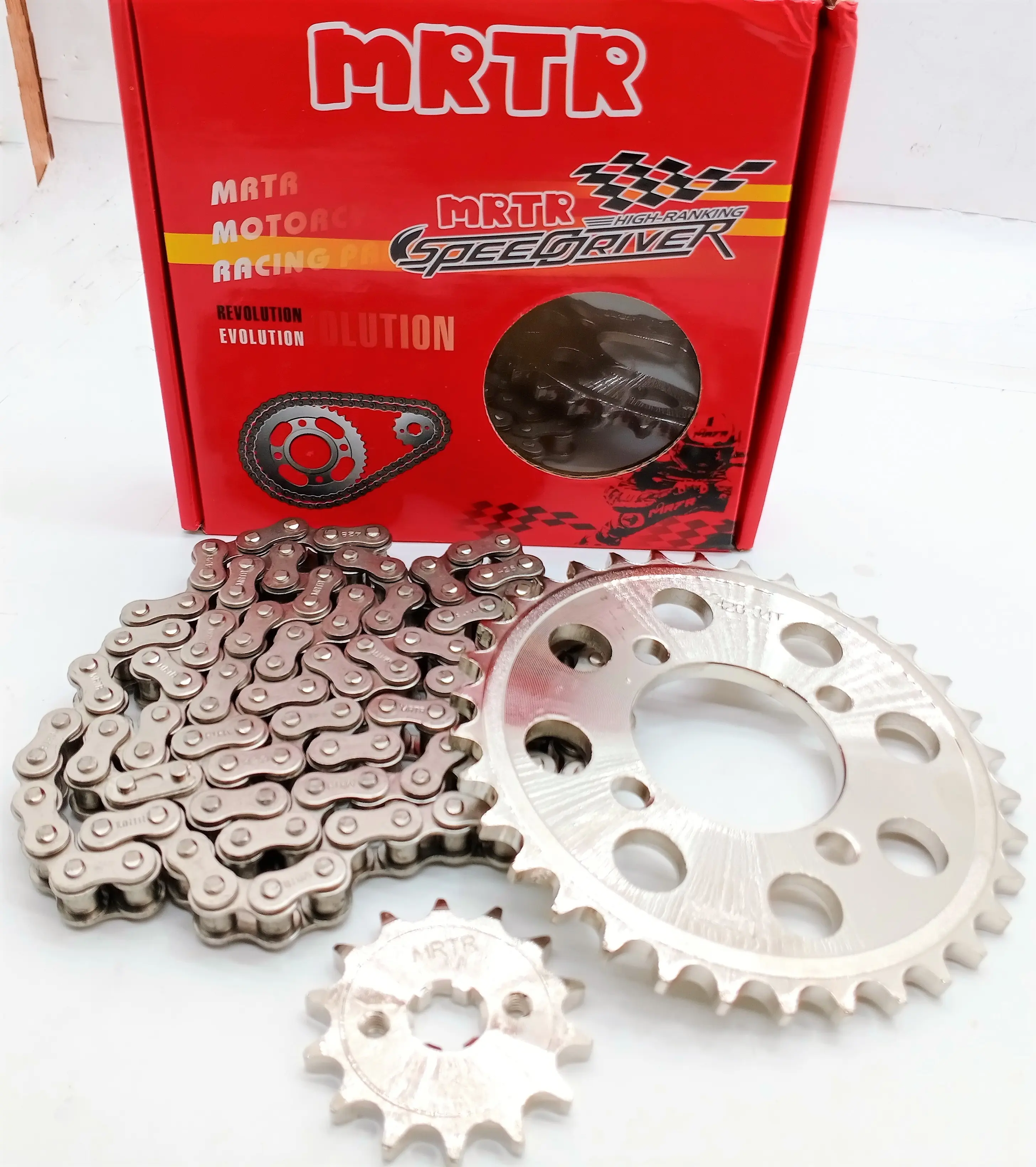CHAIN & SPROCKET SET -  SMASH110/115