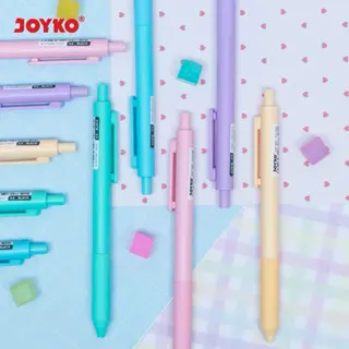 (1 Pack) Gel Pen Pulpen Pena Joyko GP-367 Yoi Gel 0.5 mm isi 5 Pcs 4