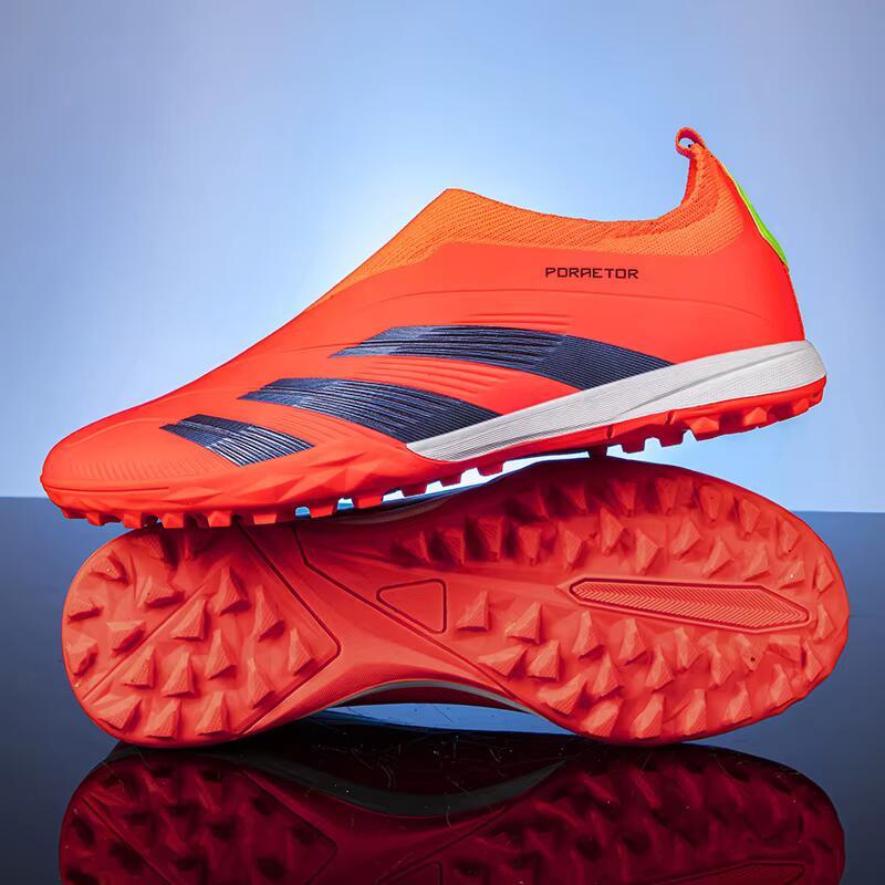 Product Introduction of Men's Turf Indoor Football Cleats High Top Breathable Soccer Shoes Outdoor Training TF 0
