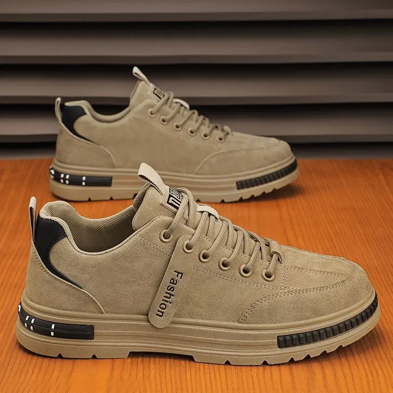 Men's Shoes New Construction Site Work Waterproof Non-Slip Wearable Shoes Men Deodorant Casual Sneaker