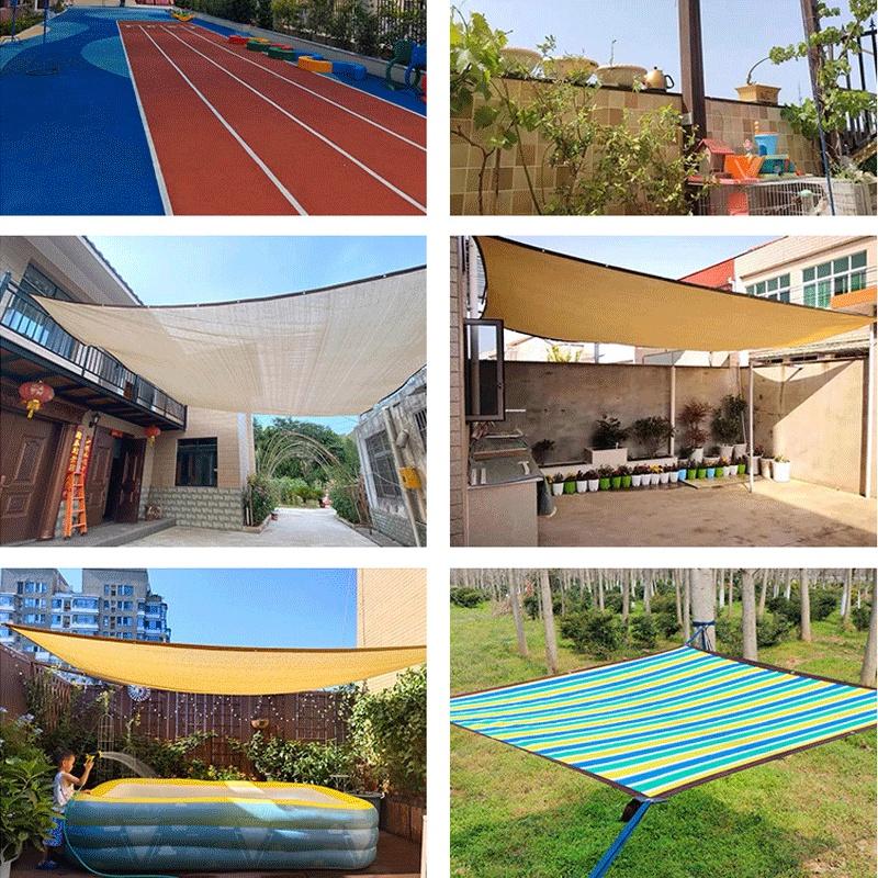 Allieuka Paranet 90% Jaring Tabir Surya Berwarna / Anti UV Sunshade Net/Garden Sunshade Net / Warna-warni Suhu Tinggi Tabir Surya Yang Dienkripsi Dan Ditebalkan 9