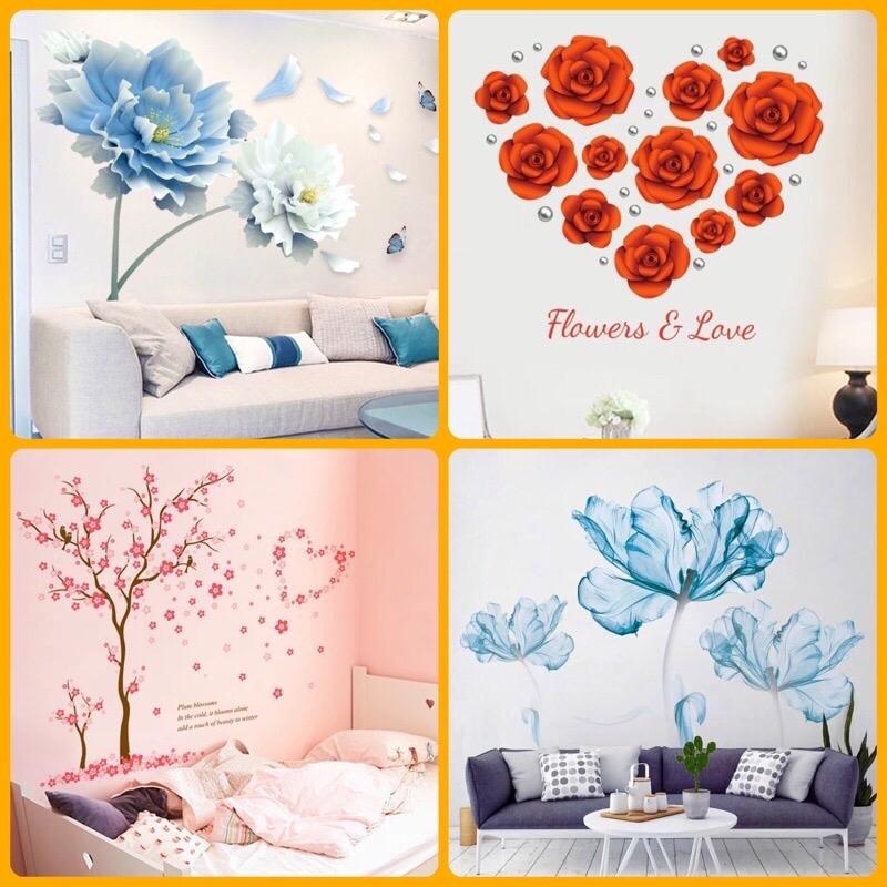 Decal dán tường nhiều mẫu xinh xắn Decor 0