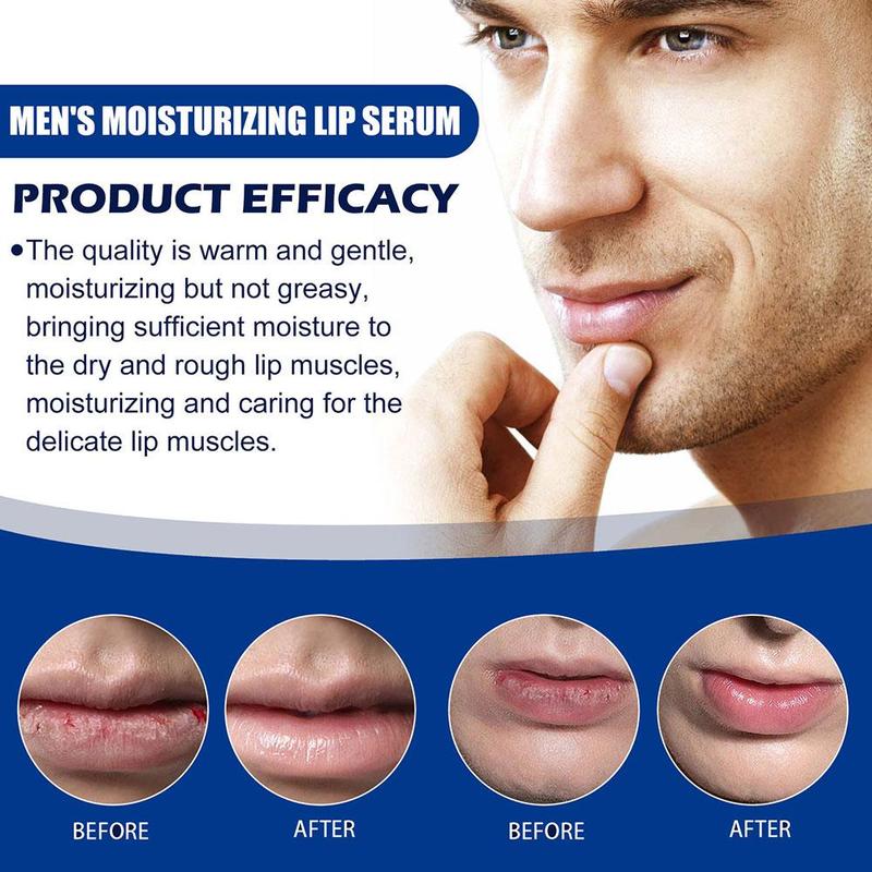 Product Introduction of 10ml Lip Serum Fade Lines Dry Men Skin Long Lasting Moisturizing Naturally Care Lip Daily 24