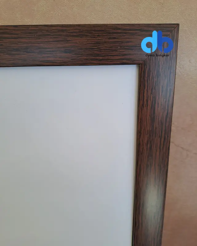 Cermin Dinding Tempel Minimalis 95x35 Gratis Packing Kayu kaca satu 1